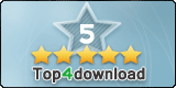 PDF-Tools SDK awarded 5 Stars at Top4download.com