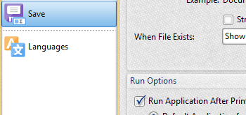 Avail of Advanced Save Settings