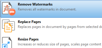 Remove Watermarks