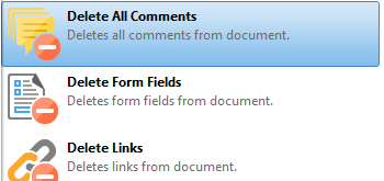 Delete Comments