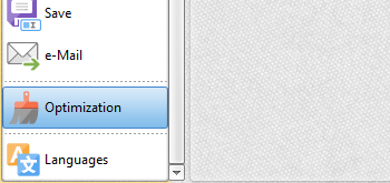 Optimization Settings