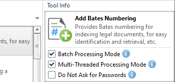 Multi-Threaded Processing Mode