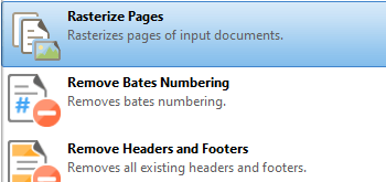 Rasterize Pages