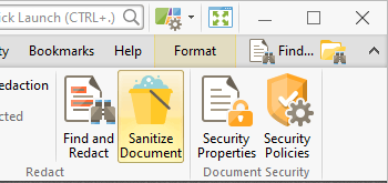 Sanitize Documents