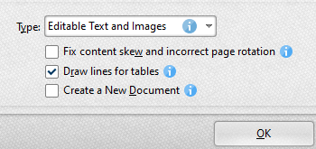Draw Lines for Tables in OCR