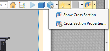 Cross Section Support for 3D PDFs
