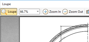 Use the Loupe Tool to View Documents