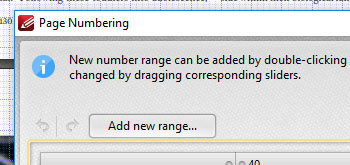 Create Number Ranges
