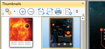 Use the Thumbnails Pane to View/Edit Document Pages