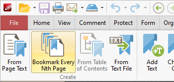Bookmark Every Nth Page