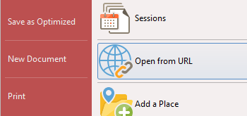 Open Documents from a URL
