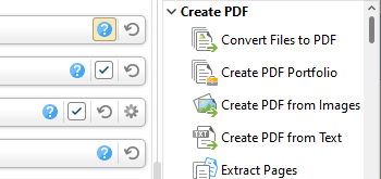 Shortcuts to Support for UI Commands