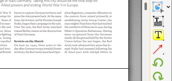 Support for Vertical Toolbars